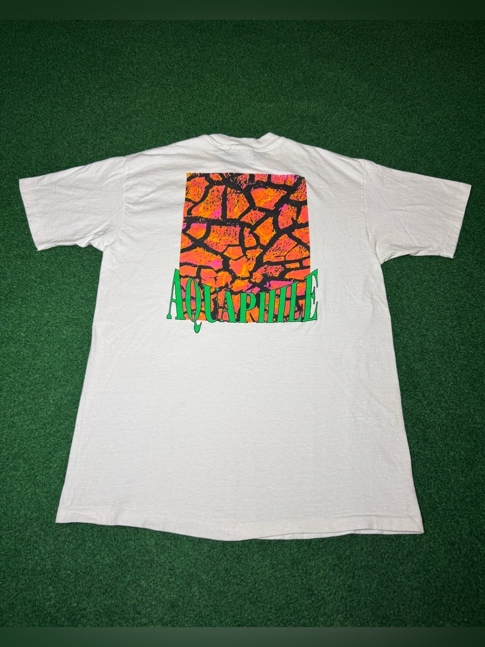 Aquaphile Vintage Surf T Shirt 80s 90s Surfer Hip Hop Beach Retro Salt Life